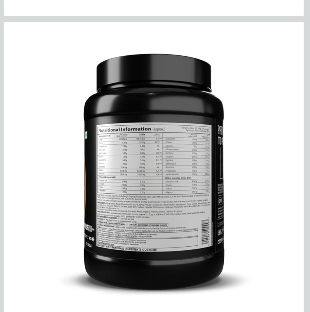 QNT PRIME WHEY 100%WHEY PROTEIN 2kg