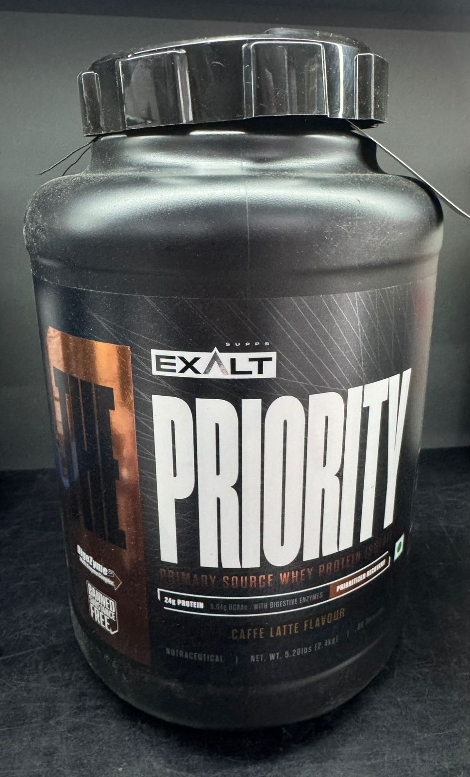 Special Combo: Exalt "The Priority" Whey Isolate (2.4kg) + Big Biceps Natural Gain Capsules