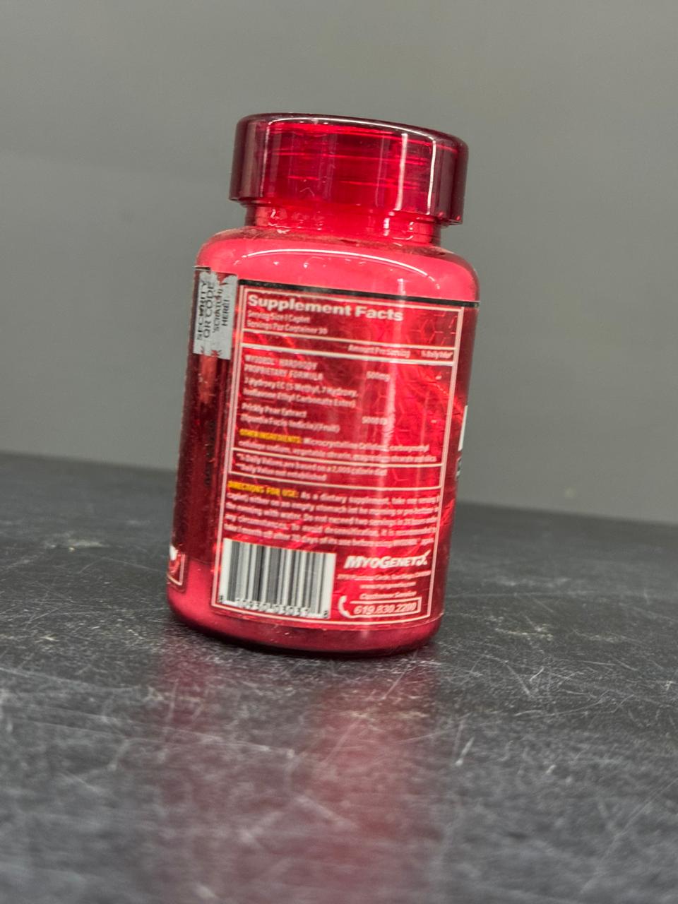 Myogenetix Myodrol HSP – Legendary Physique Hardening Formula (30 Rapid Release GAIN Caplets)