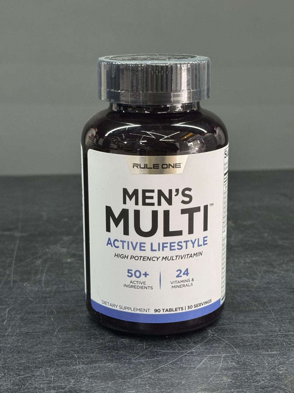 Rule One Men's Multi Active Lifestyle - High Potency Multivitamin - 90 Tablets