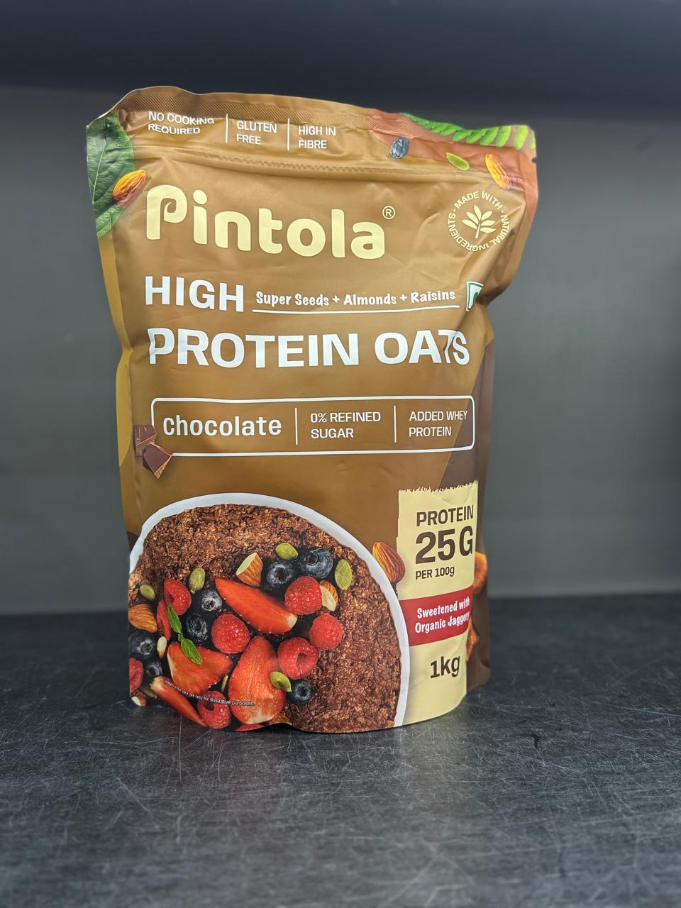 Pintola High Protein Oats - Chocolate 1 KG