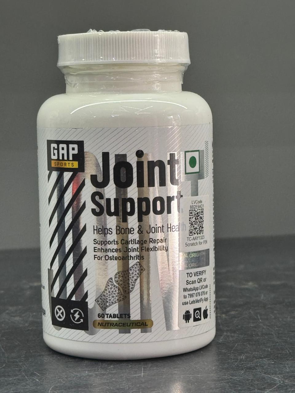 GAP Sports Joint Support – Bone & Joint Health Formula (60 Tablets)