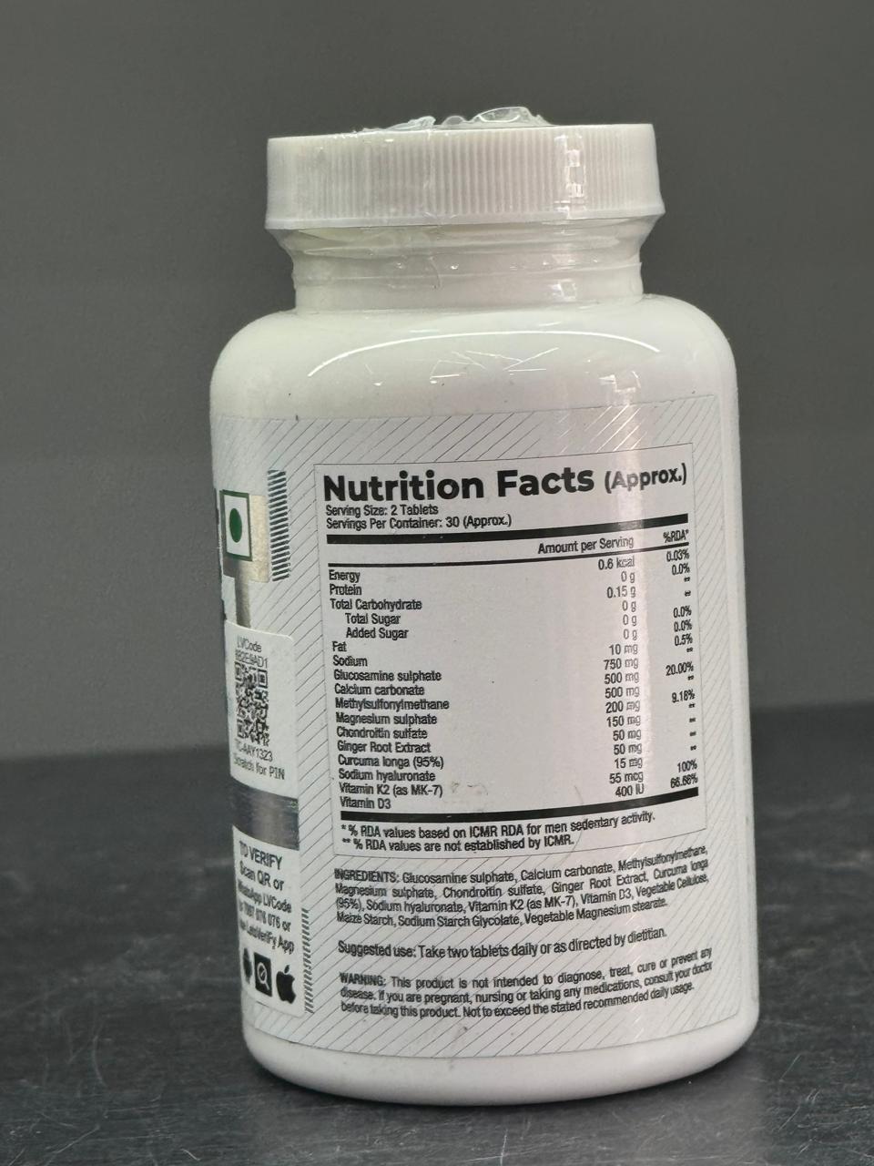GAP Sports Joint Support – Bone & Joint Health Formula (60 Tablets)