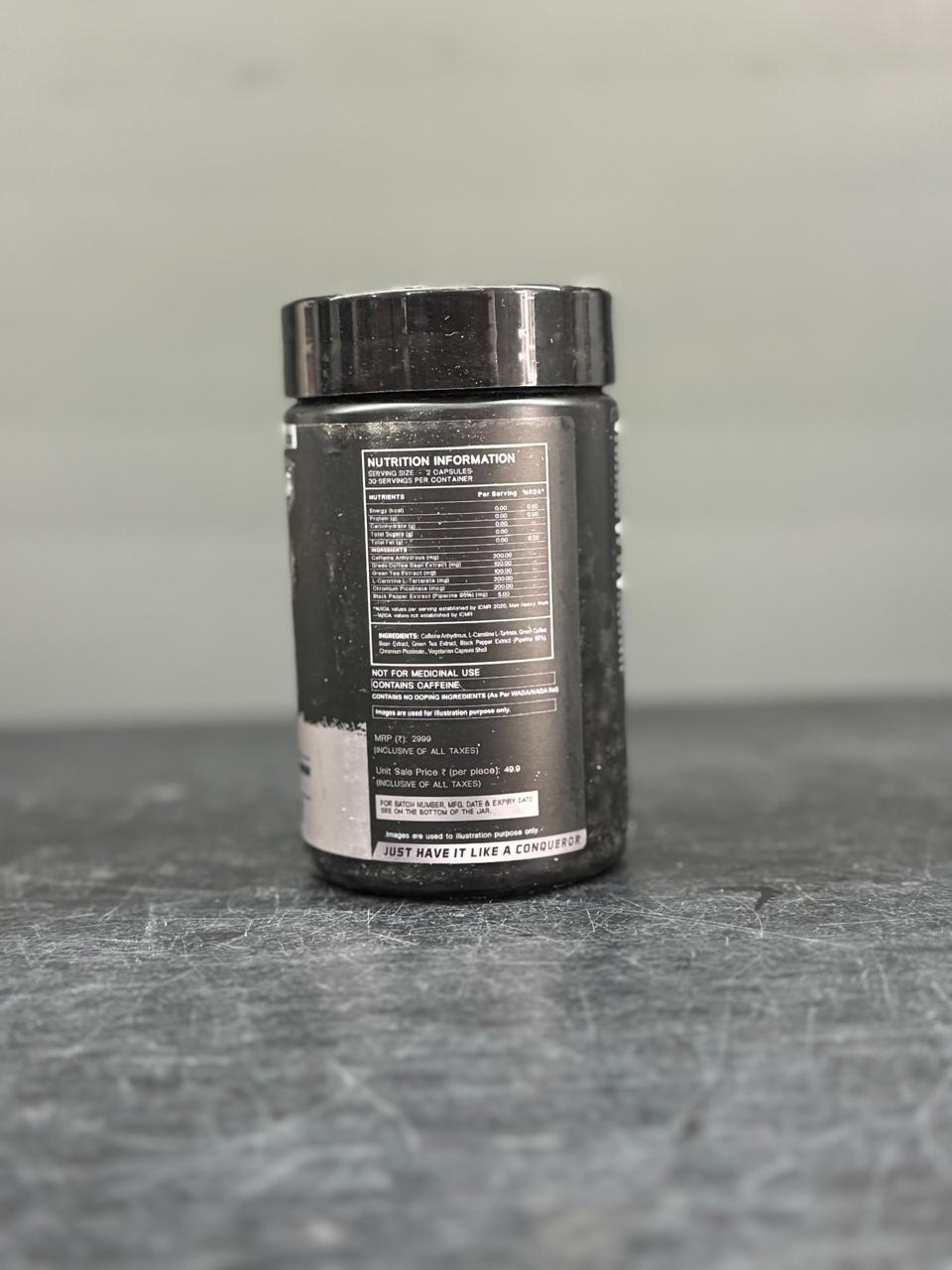 Legacy Line Burn XL Extreme Fat Burner – William Bonac Signature Series (60 Capsules)