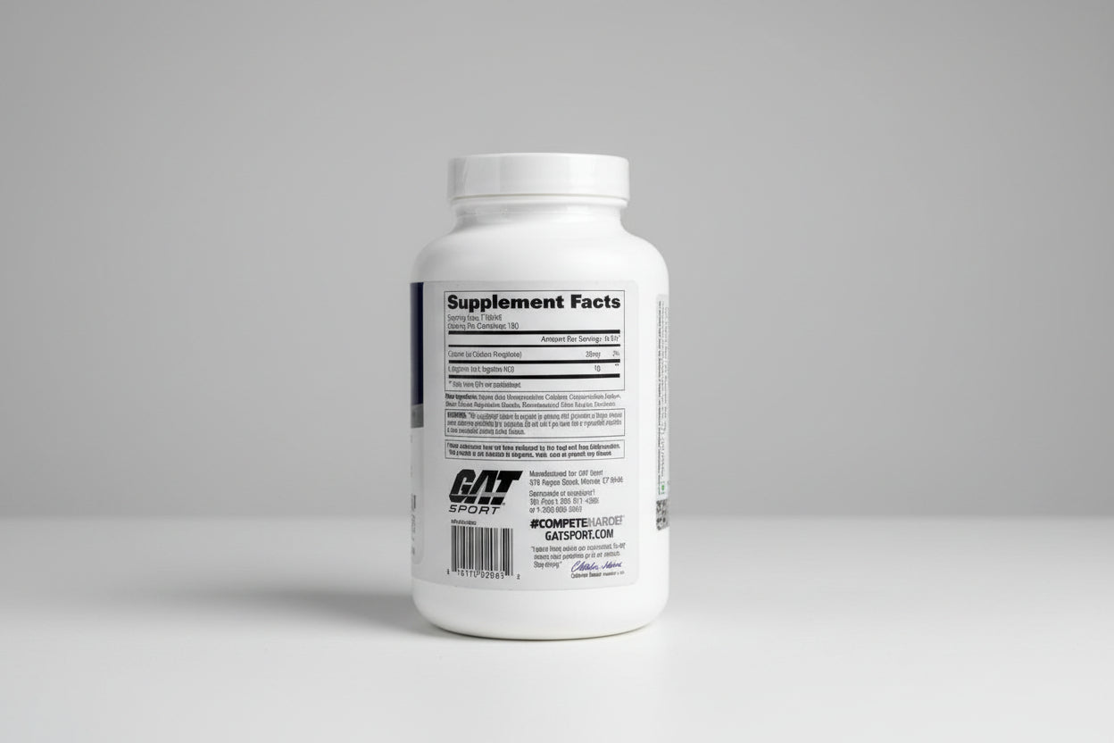 GAT Sport L-Arginine – Free Form Amino Acid Essentials Size Pumping (180 Tablets)