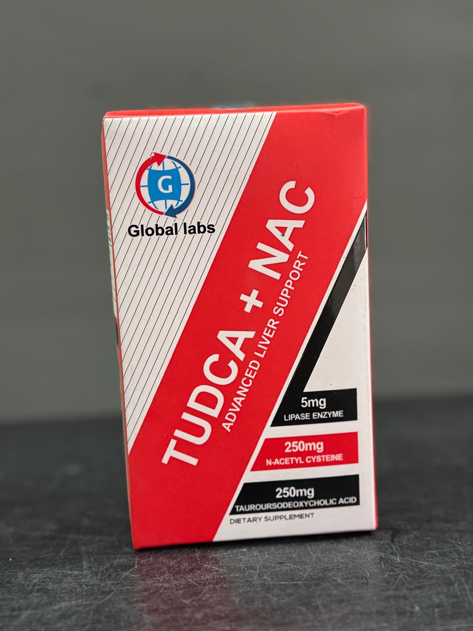 Global Labs TUDCA + NAC – Advanced Liver Support & Detox (30 Capsules)