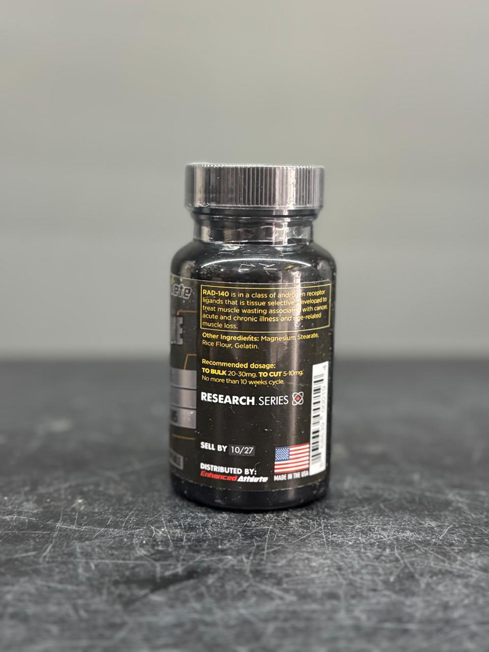 Enhanced Athlete Testolone (RAD-140) - 60 Capsules (10mg/capsule) Gain Muscle