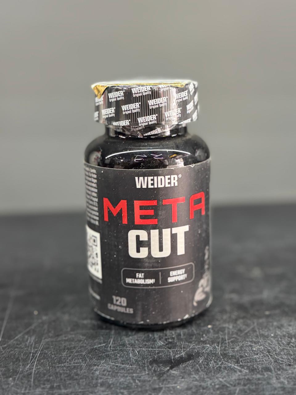 Weider Meta Cut – Premium Fat Metabolism & Energy Support (120 Capsules)