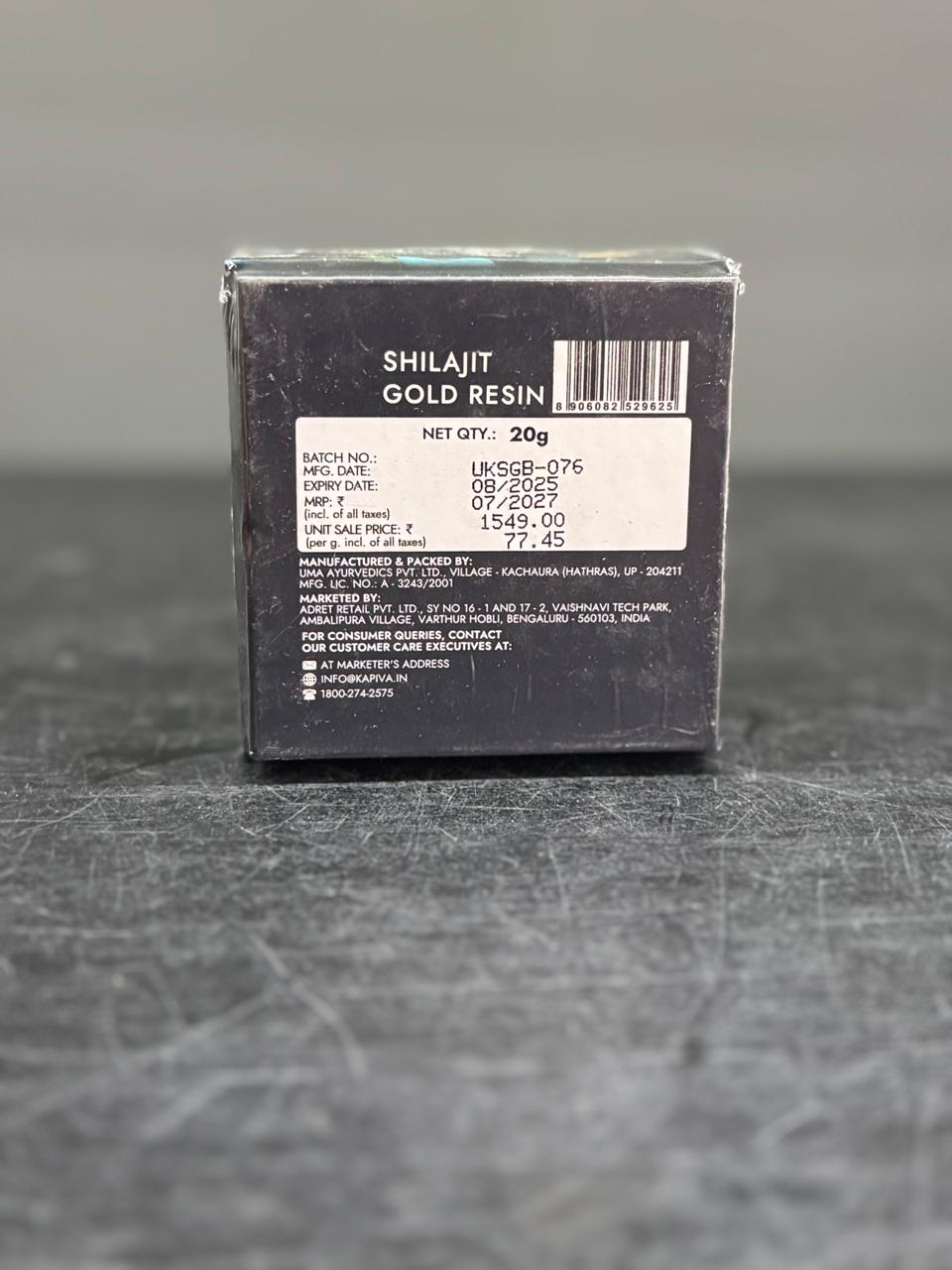 Kapiva Shilajit Gold Resin (20g)