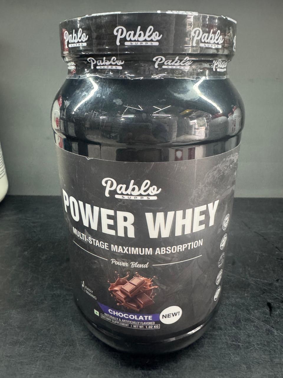 Ultimate Muscle Build & Power Combo: Pablo Power Whey, Wellcore Micronised Creatine, and Global Pharma Bigger Biceps