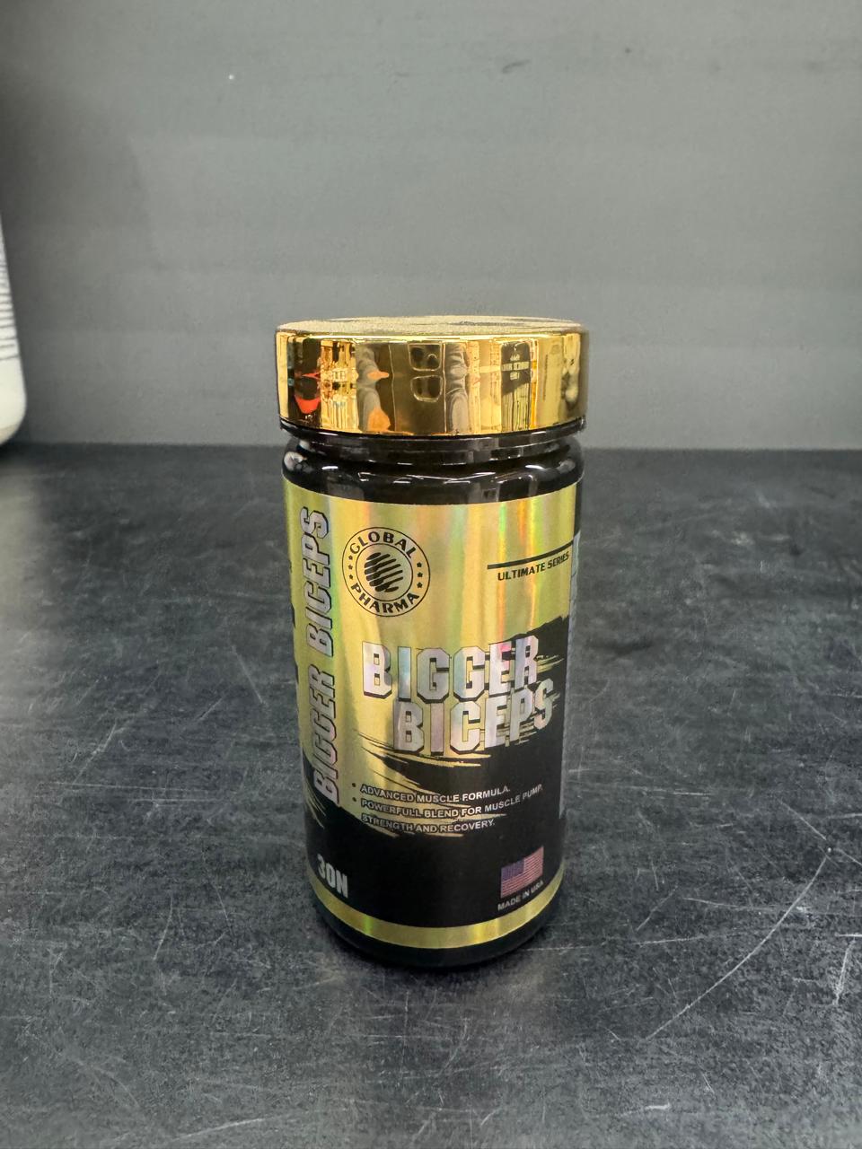 Ultimate Muscle Build & Power Combo: Pablo Power Whey, Wellcore Micronised Creatine, and Global Pharma Bigger Biceps