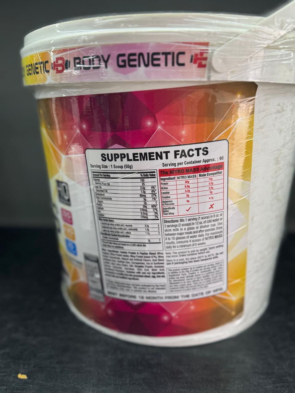 Ultimate Fitness Stack – Nitro Mass Gainer, Daddy Inferno Pre-Workout & Wellcore Creatine Combo