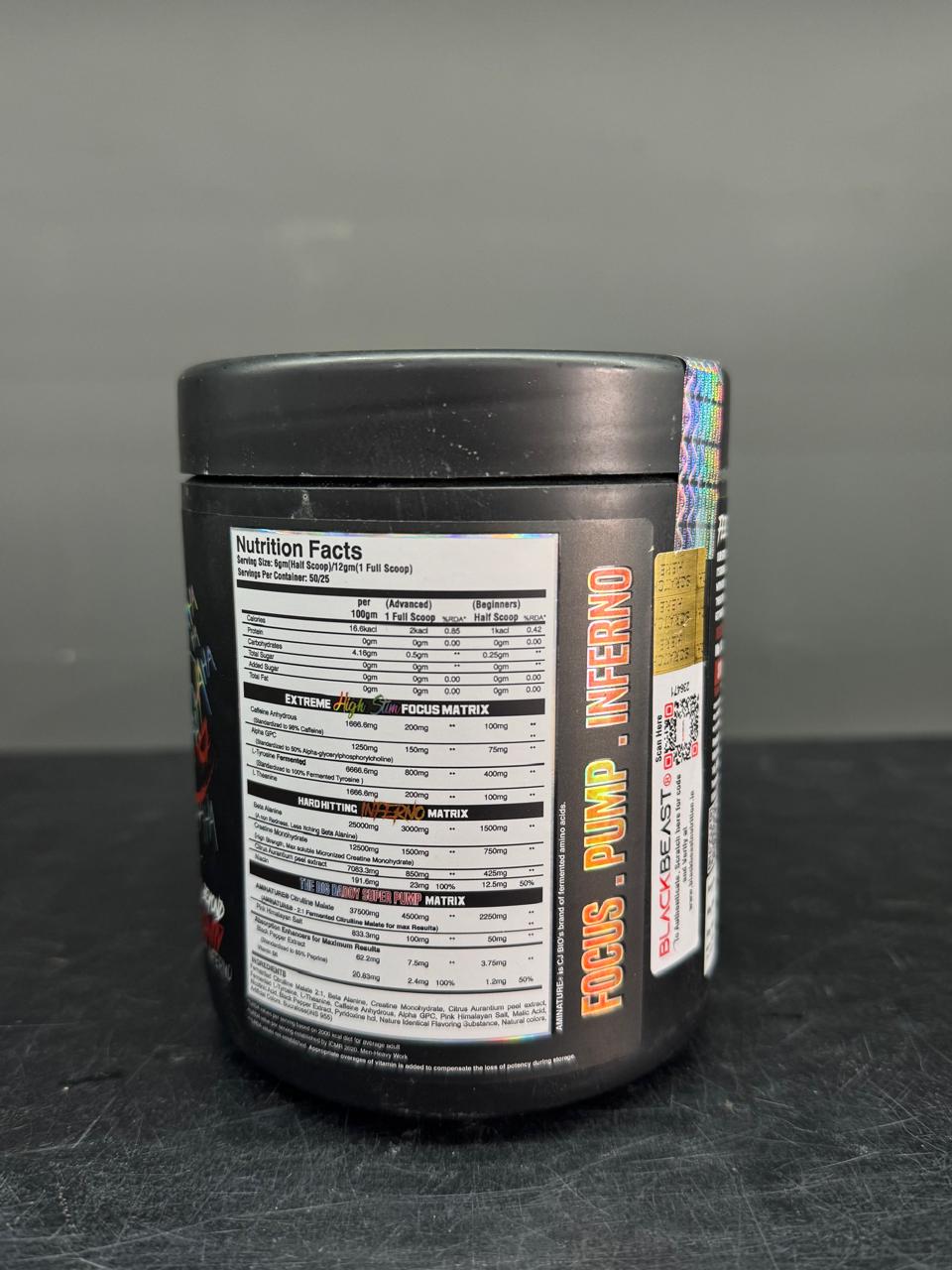 Ultimate Fitness Stack – Nitro Mass Gainer, Daddy Inferno Pre-Workout & Wellcore Creatine Combo