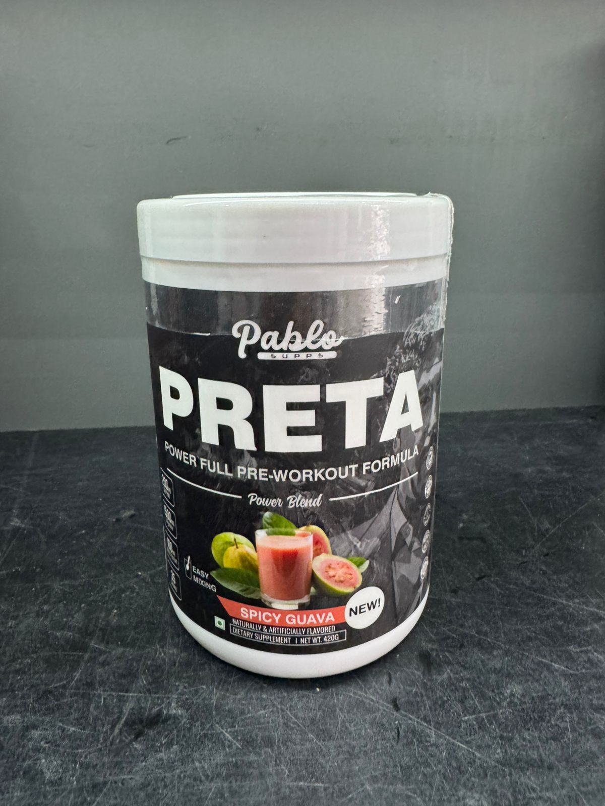 Elite Performance & Hardening Combo: Pablo Supps PRETA Pre-Workout + MyoGenetix MYODROL – 2-Product Power Stack