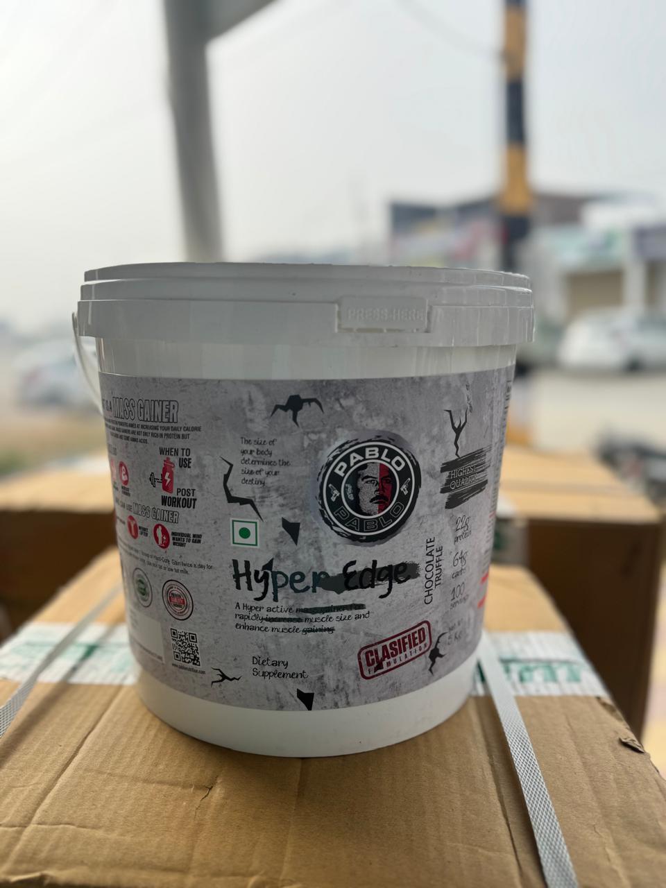 Hardcore Mass & Strength Triple Stack: Pablo Hyper Edge (5kg) + XXL Green Beast + OMG Big Biceps – Ultimate Bulk & Power Combo