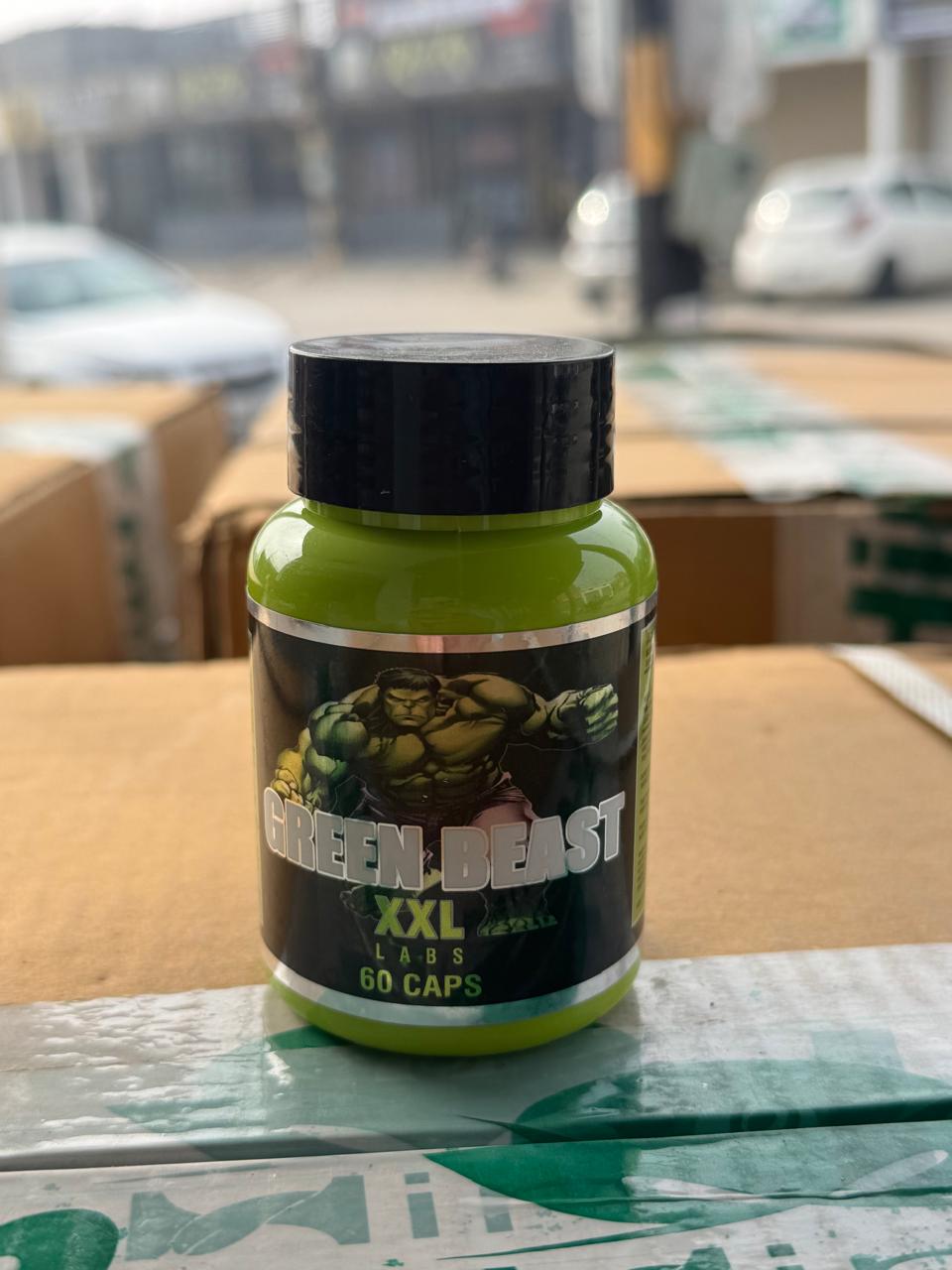 Hardcore Mass & Strength Triple Stack: Pablo Hyper Edge (5kg) + XXL Green Beast + OMG Big Biceps – Ultimate Bulk & Power Combo