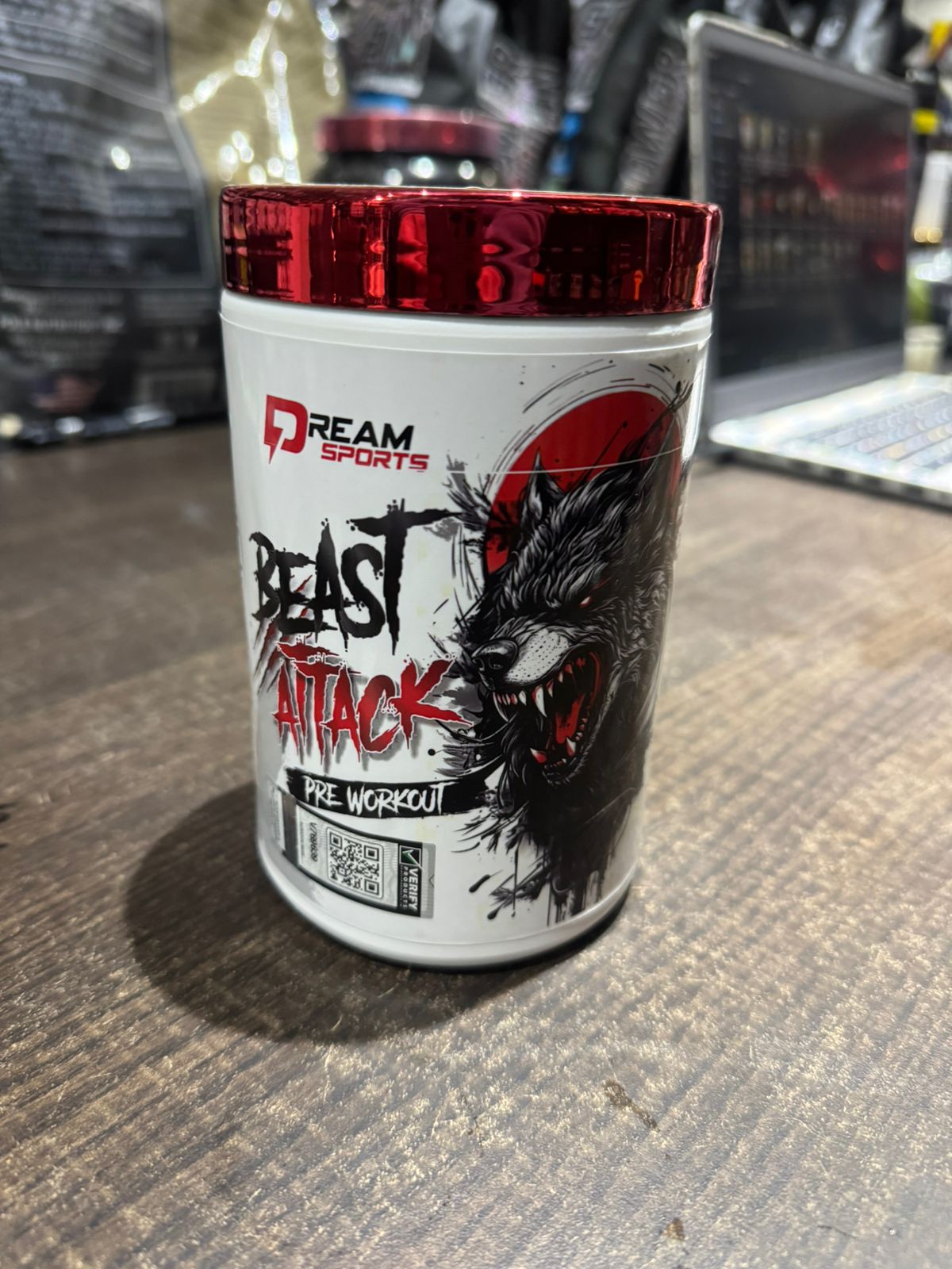 Ultimate Strength & Mass Combo : Dream Sports Beast Attack (Pre-Workout) + Body Genetic Nitro Mass (Lean Gainer)
