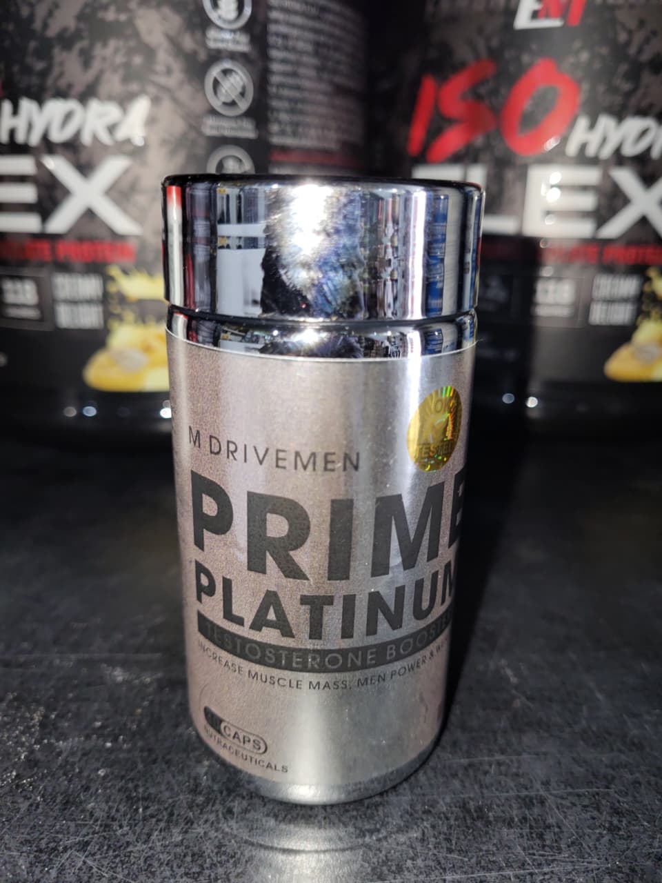 Ultimate Muscle & T-Boost Combo: OMG Big Biceps + M Drive Prime Platinum