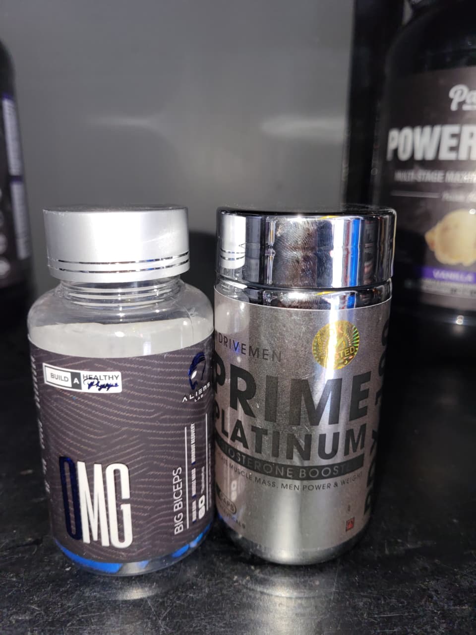 Ultimate Muscle & T-Boost Combo: OMG Big Biceps + M Drive Prime Platinum