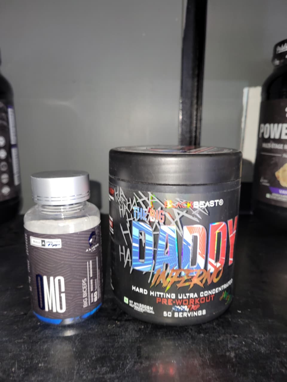 Hardcore Performance & Growth Stack: Black Beast Big Daddy Inferno + OMG Big Biceps
