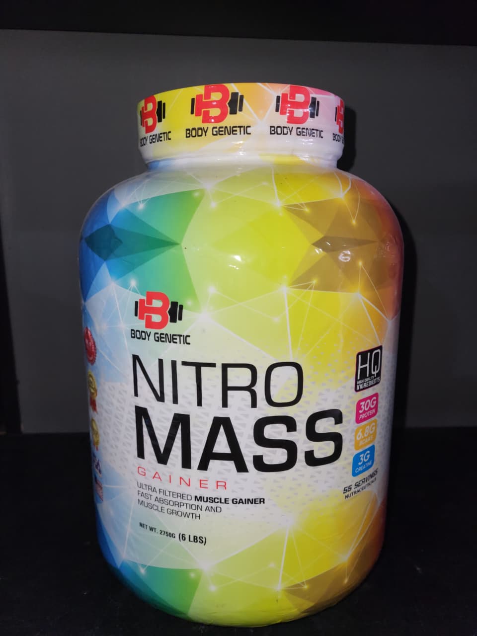 Ultimate Mass & Power Stack: Nitro Mass + Big Daddy Inferno + MuscleTech Creatine + Bigger Biceps