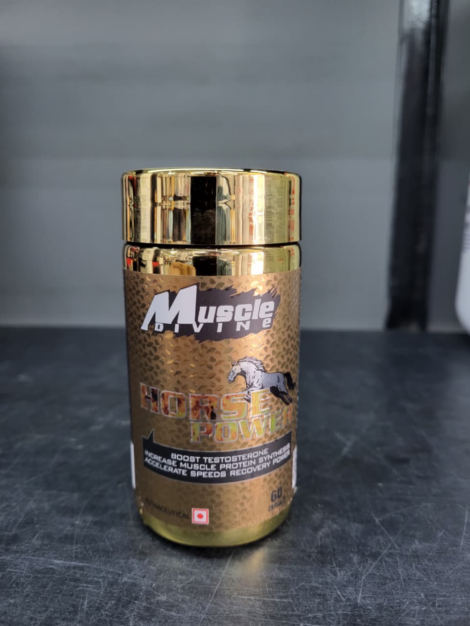 Strength & Vitality Performance Duo : Muscle Divine: Horse Power (60 Capsules) + Labrada L-Arginine (100 Capsules)