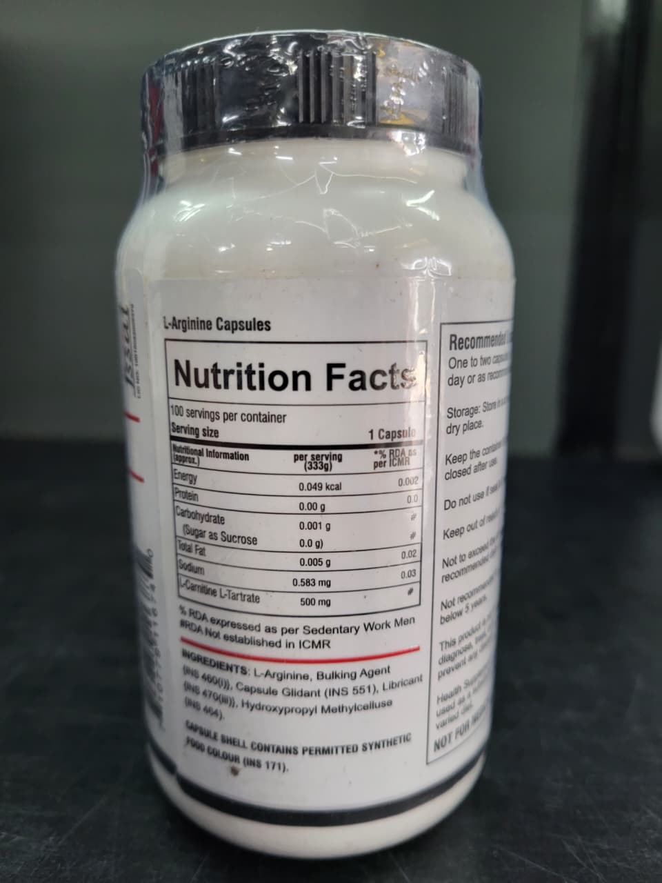 Strength & Vitality Performance Duo : Muscle Divine: Horse Power (60 Capsules) + Labrada L-Arginine (100 Capsules)