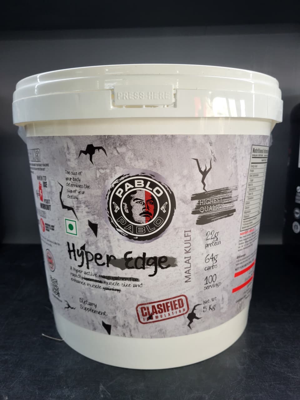 Extreme Mass &amp; Vitality Stack | Pablo Hyper Edge Gainer + Performance Booster