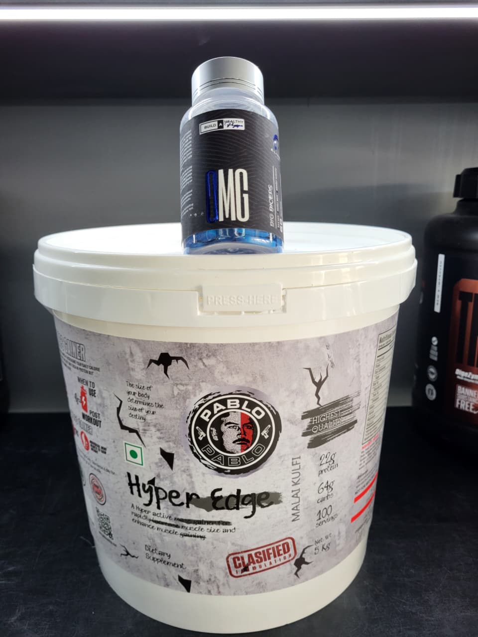 Extreme Mass & Muscle Growth Combo | Pablo Hyper Edge Gainer + Aliens Lab OMG