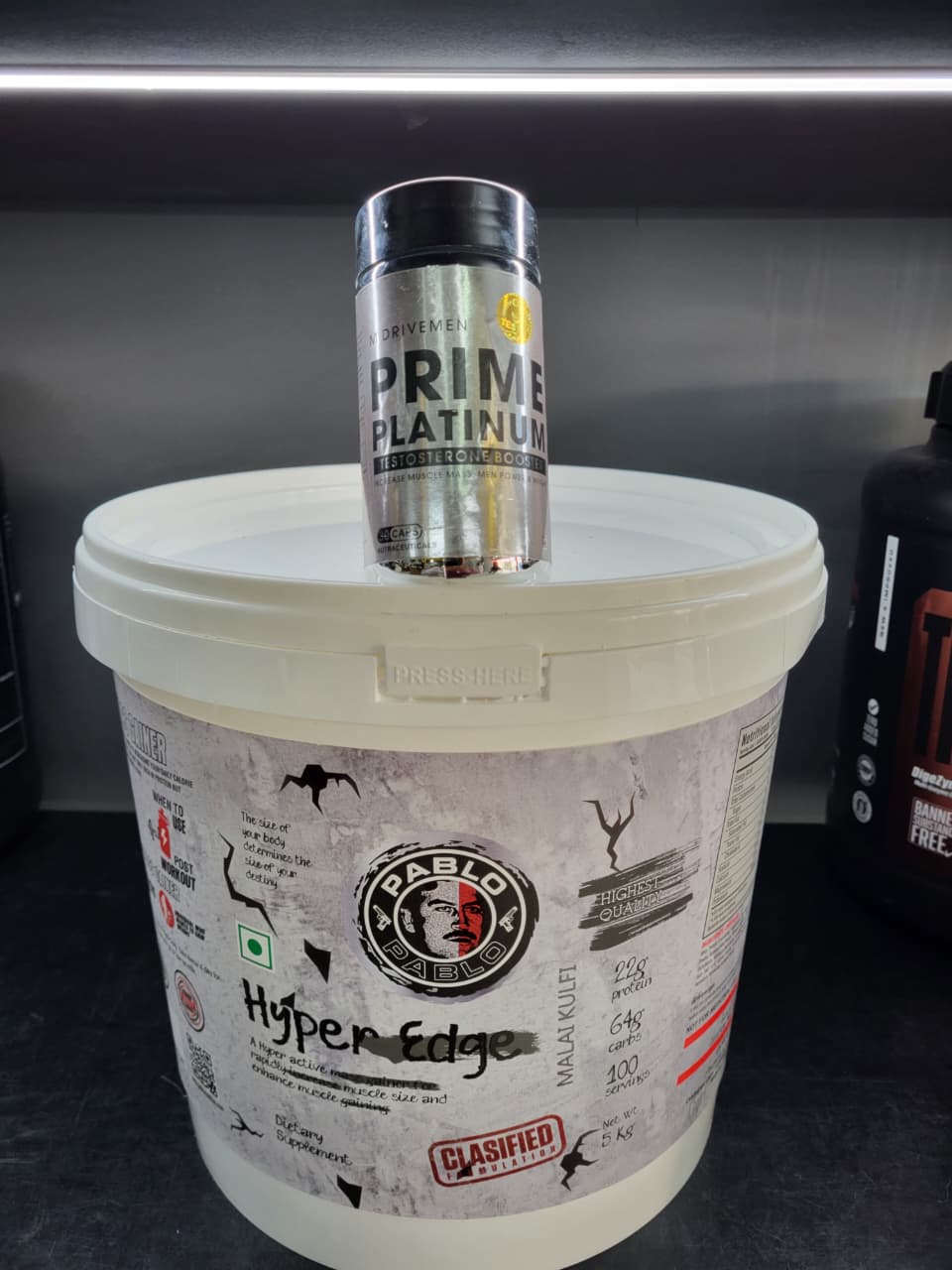 Extreme Mass &amp; Vitality Stack | Pablo Hyper Edge Gainer + Performance Booster