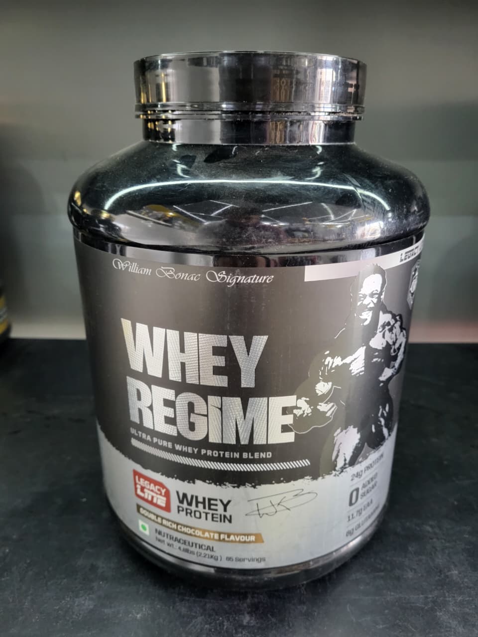 William Bonac Signature Whey Regime - Ultra Pure Whey Protein Blend - 2.21kg (4.8lbs) - Double Rich Chocolate
