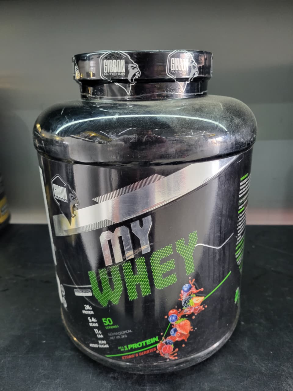 Gibbon Nutrition My Whey - Premium Whey Protein - 2kg - Strawberries & Berries