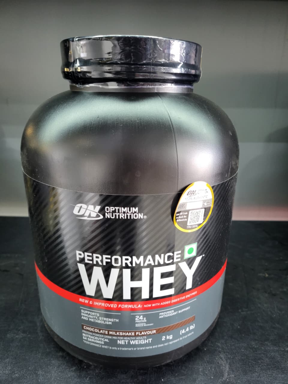 Optimum Nutrition (ON) Performance Whey - 2kg (4.4 lb) - Chocolate Milkshake Flavour