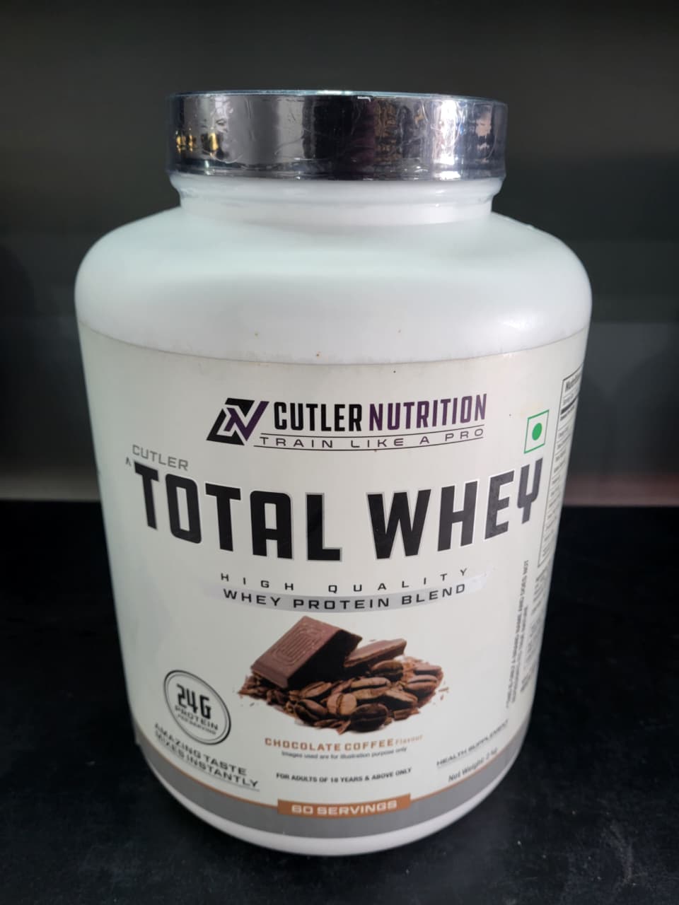 Cutler Nutrition Total Whey - High-Quality Whey Protein Blend - 2kg - Chocolate Coffee