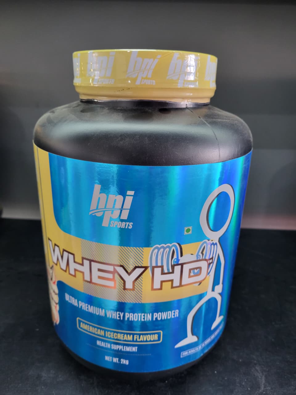 BPI Sports Whey HD™ Ultra Premium Whey Protein Powder - 2kg - American Ice Cream Flavour