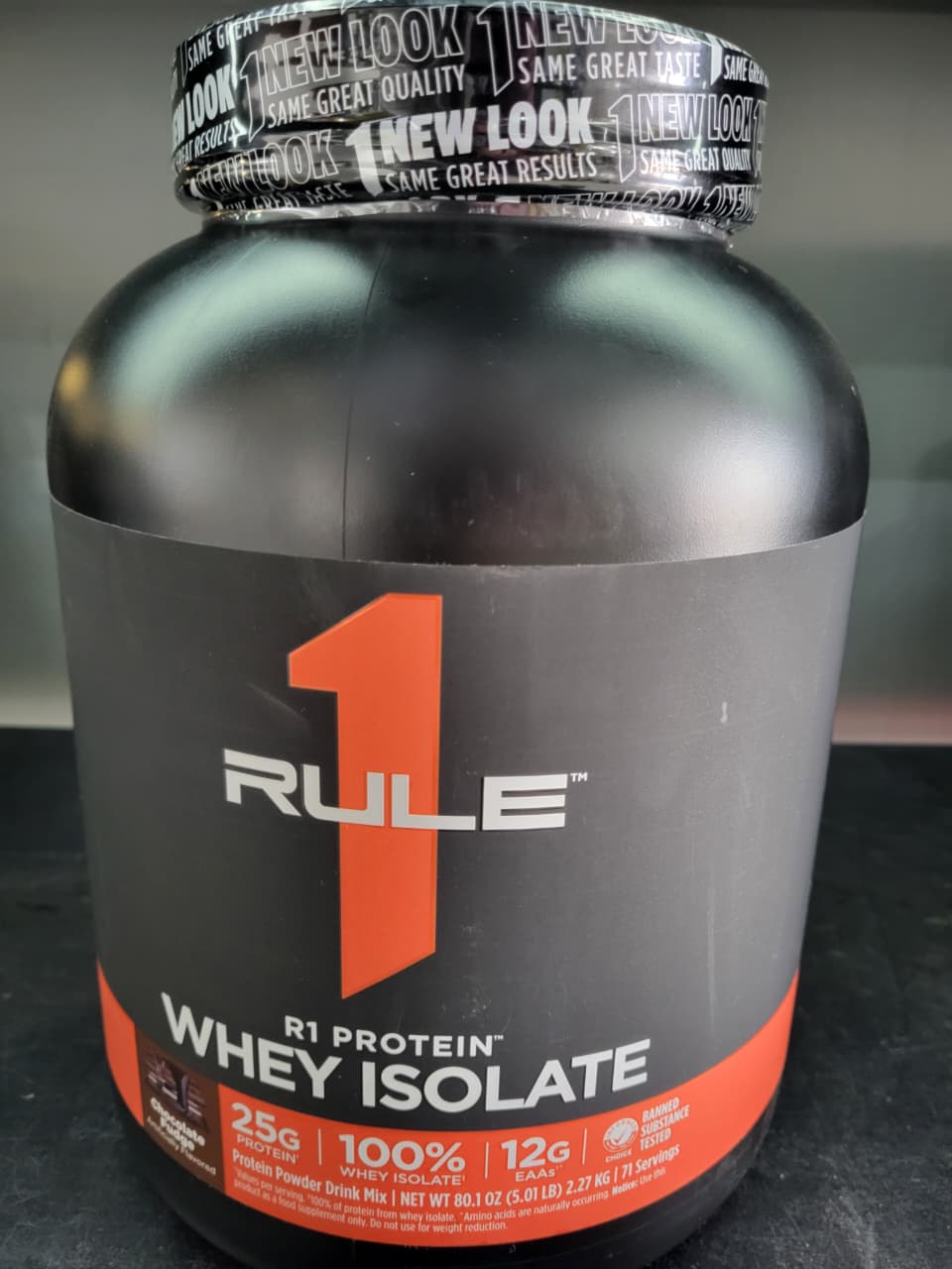 Rule 1 R1 Protein™ Whey Isolate - 2.27kg (5.01 lbs) - Chocolate Fudge