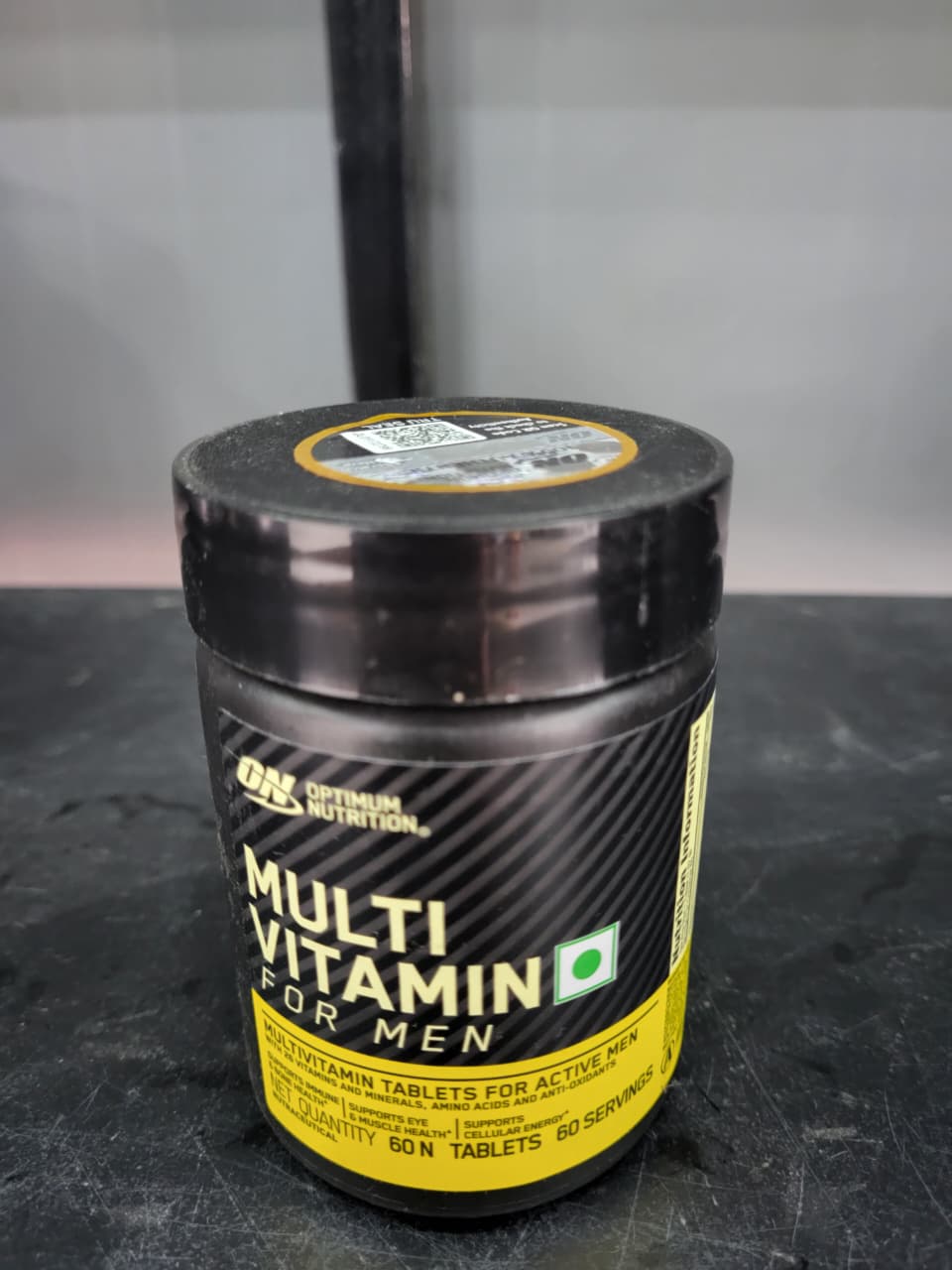 Optimum Nutrition (ON) Multi Vitamin for Men – Daily Vitamin Tablets for Active Men | 25 Vitamins & Minerals, Amino Acids & Anti-Oxidants | 60 Tablets (60 Servings)