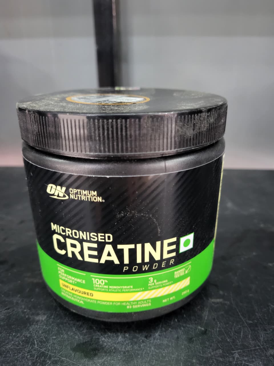 Optimum Nutrition (ON) Micronised Creatine Powder – 100% Pure Creatine Monohydrate for Explosive Performance | Unflavoured (250g / 83 Servings)