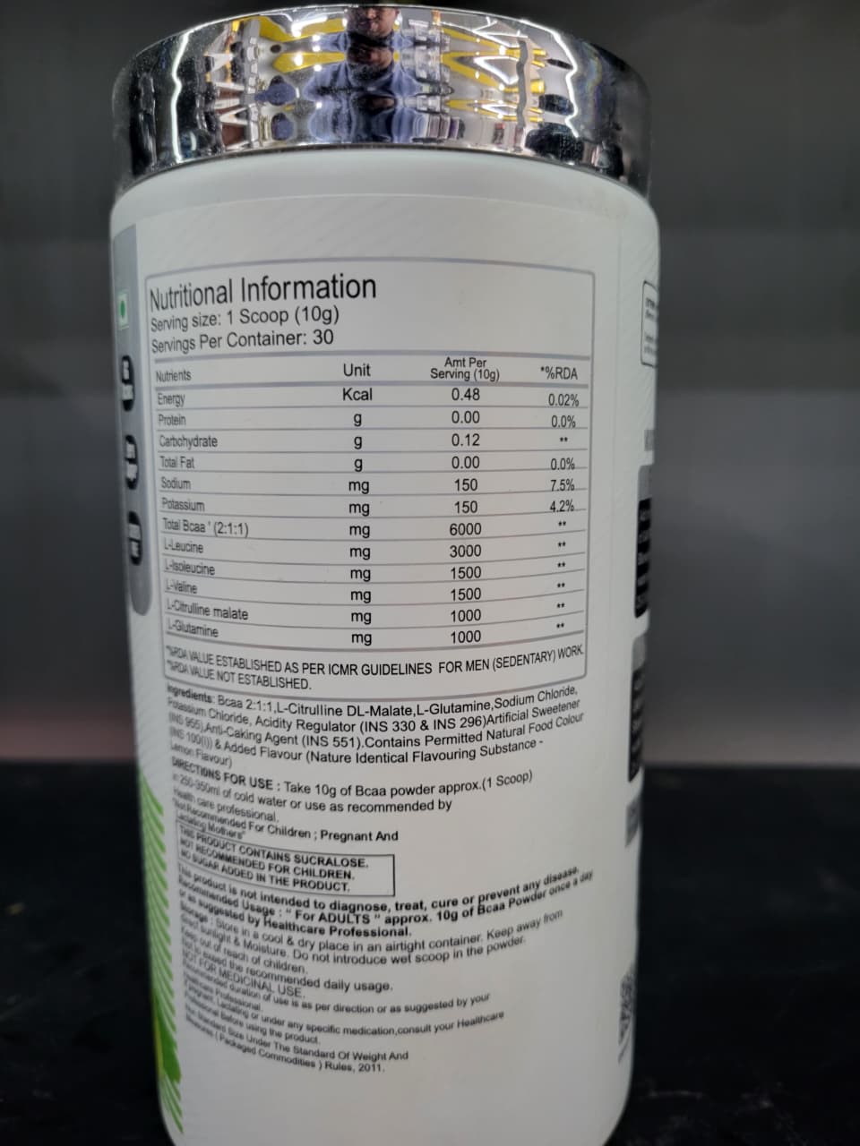 GAP Sports | BCAA – Intra-Work  out Muscle Support (Lemon Lime)