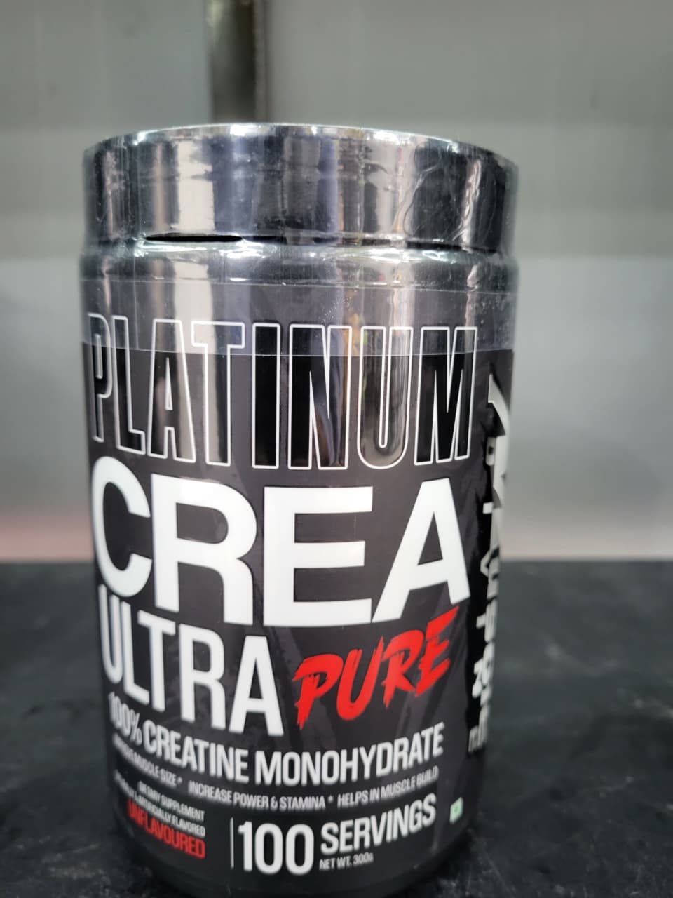 Platinum Crea Ultra Pure | 100% Creatine Monohydrate (300g)