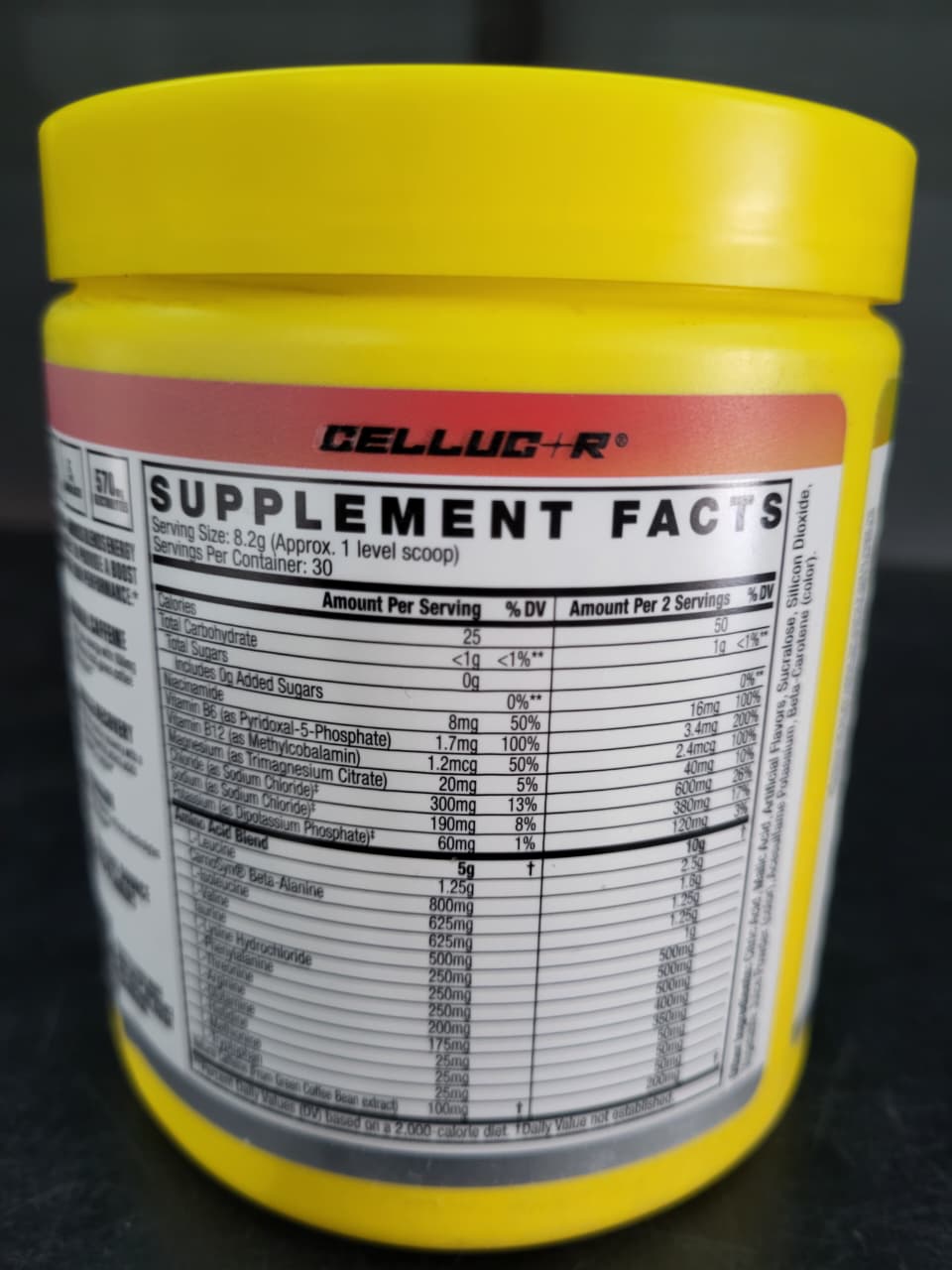 Cellucor C4 Energy + Aminos | Performance & Hydration (Watermelon)