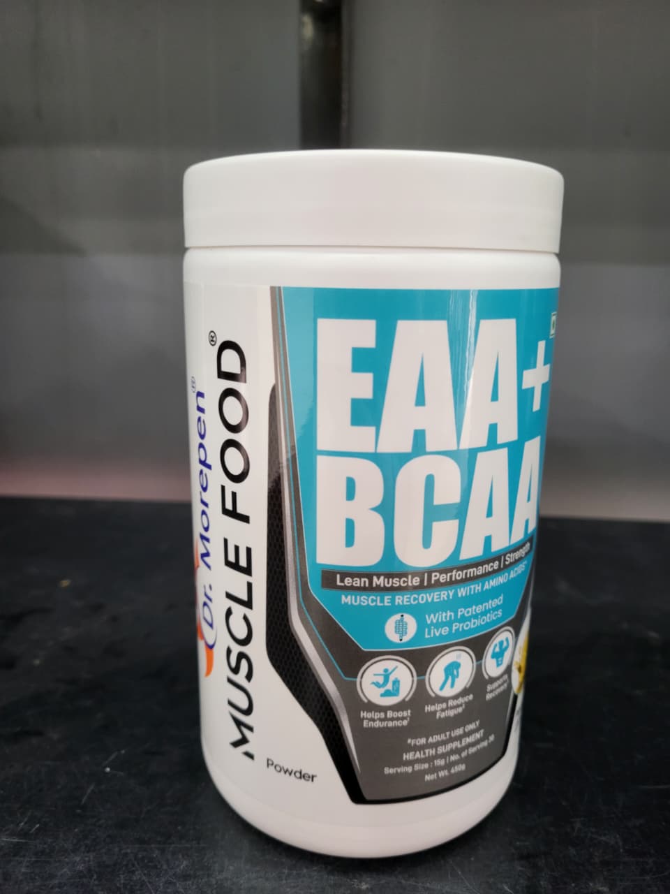 Dr. Morepen Muscle Food | EAA + BCAA – Elite Recovery Formula (450g)