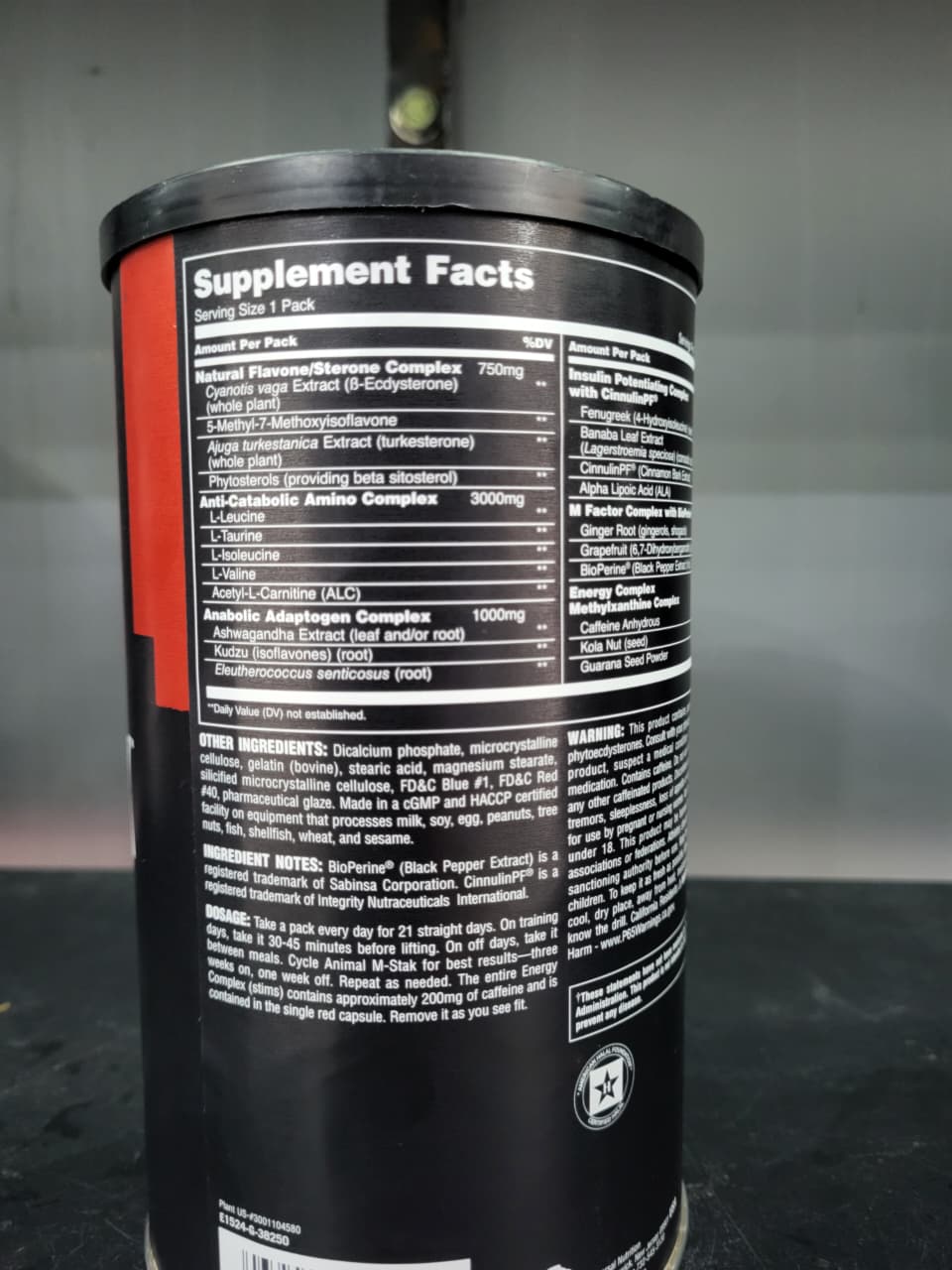 Animal M-Stak Accelerator | Non-Hormonal Anabolic Pack (21 Packs)