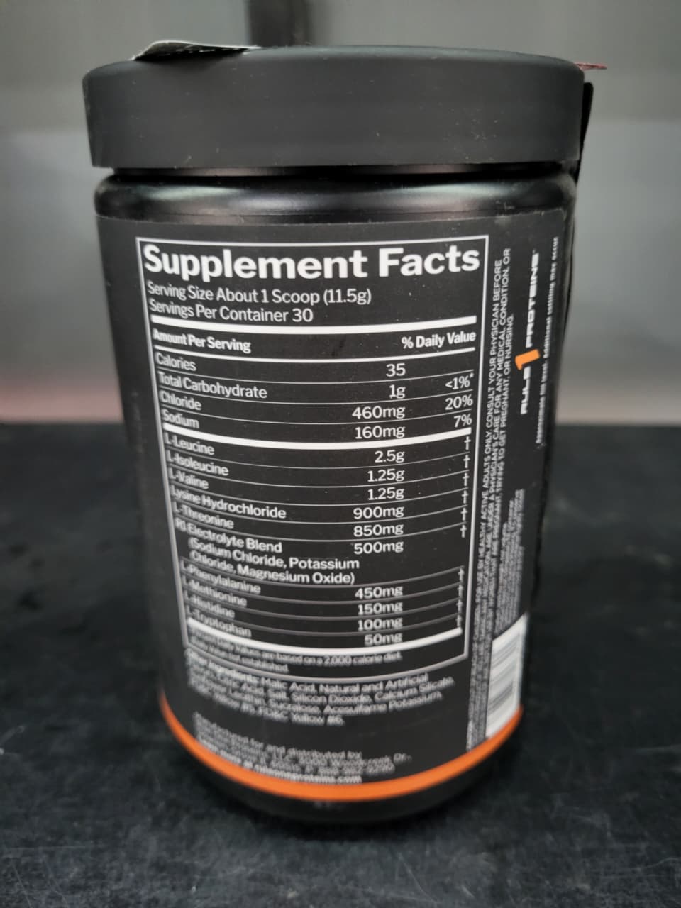 Rule 1 Proteins | ESSENTIAL AMINO 9™ – Recovery & Hydration Support (Peach Mango)