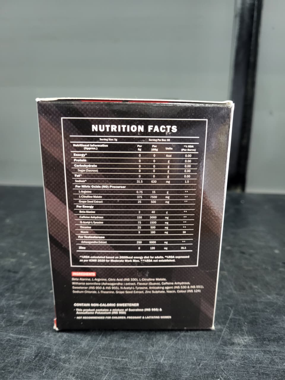 SCITRON VOLCANO® Pre-Workout – Explosive Energy & Pump (Pink Guava)