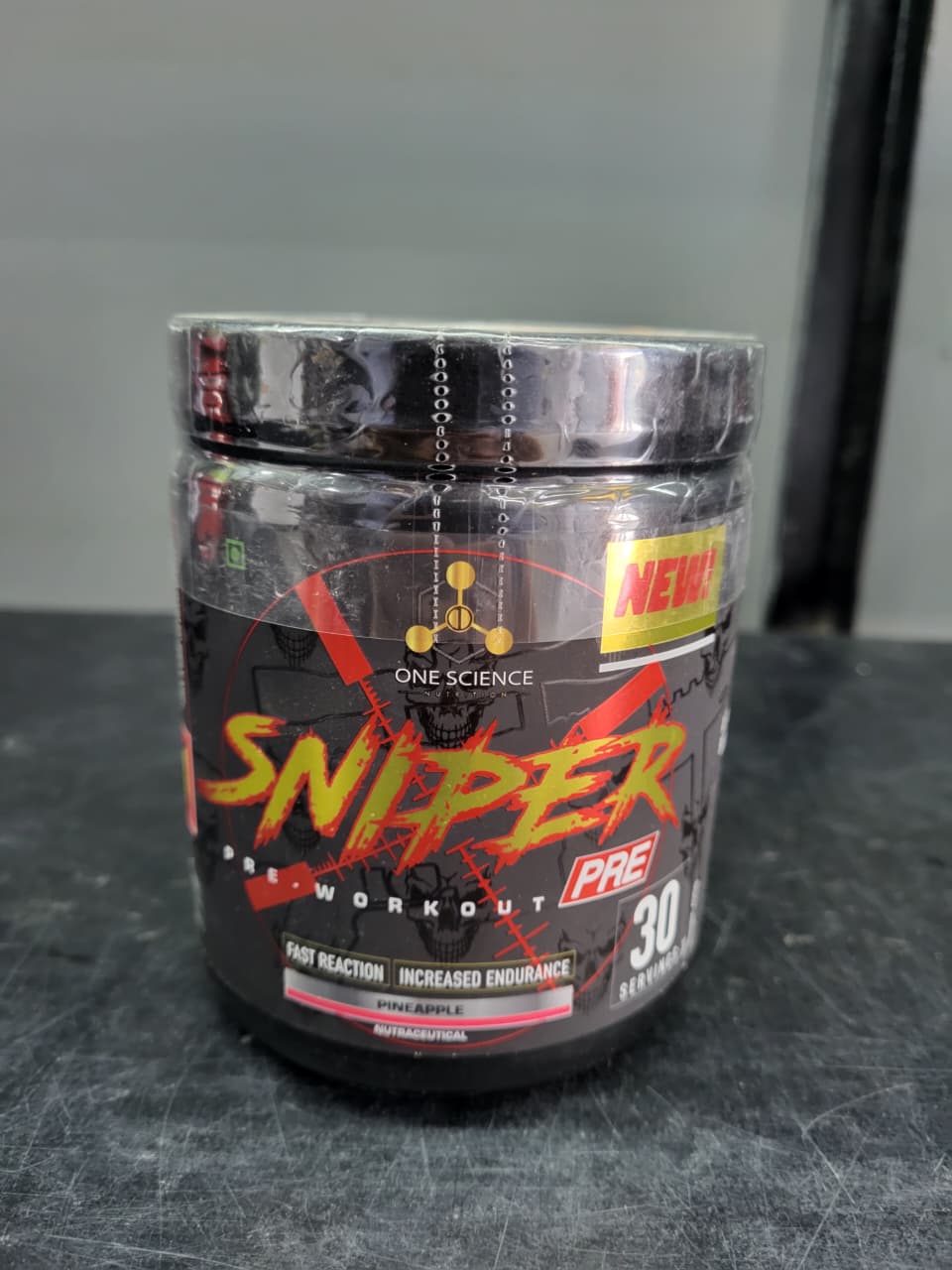 One Science Nutrition | SNIPIER PRE-WORKOUT – Explosive Power & Fast Reaction (Pineapple)
