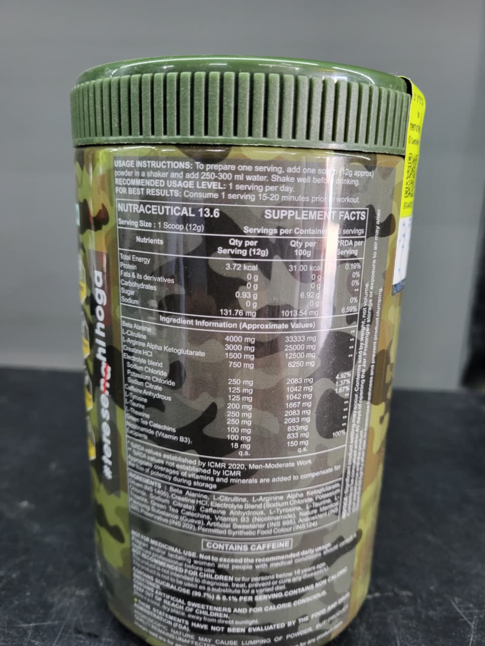 Big Flex | NUKE Explosive Pre-Workout – Legendary Series (Guava)