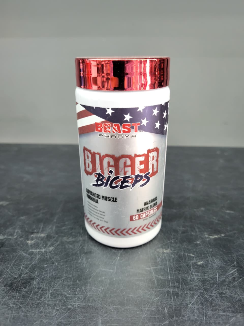 BEAST PHARMA | BIGGER BICEPS – Advanced Muscle Anabolic Matrix (60 Capsules)