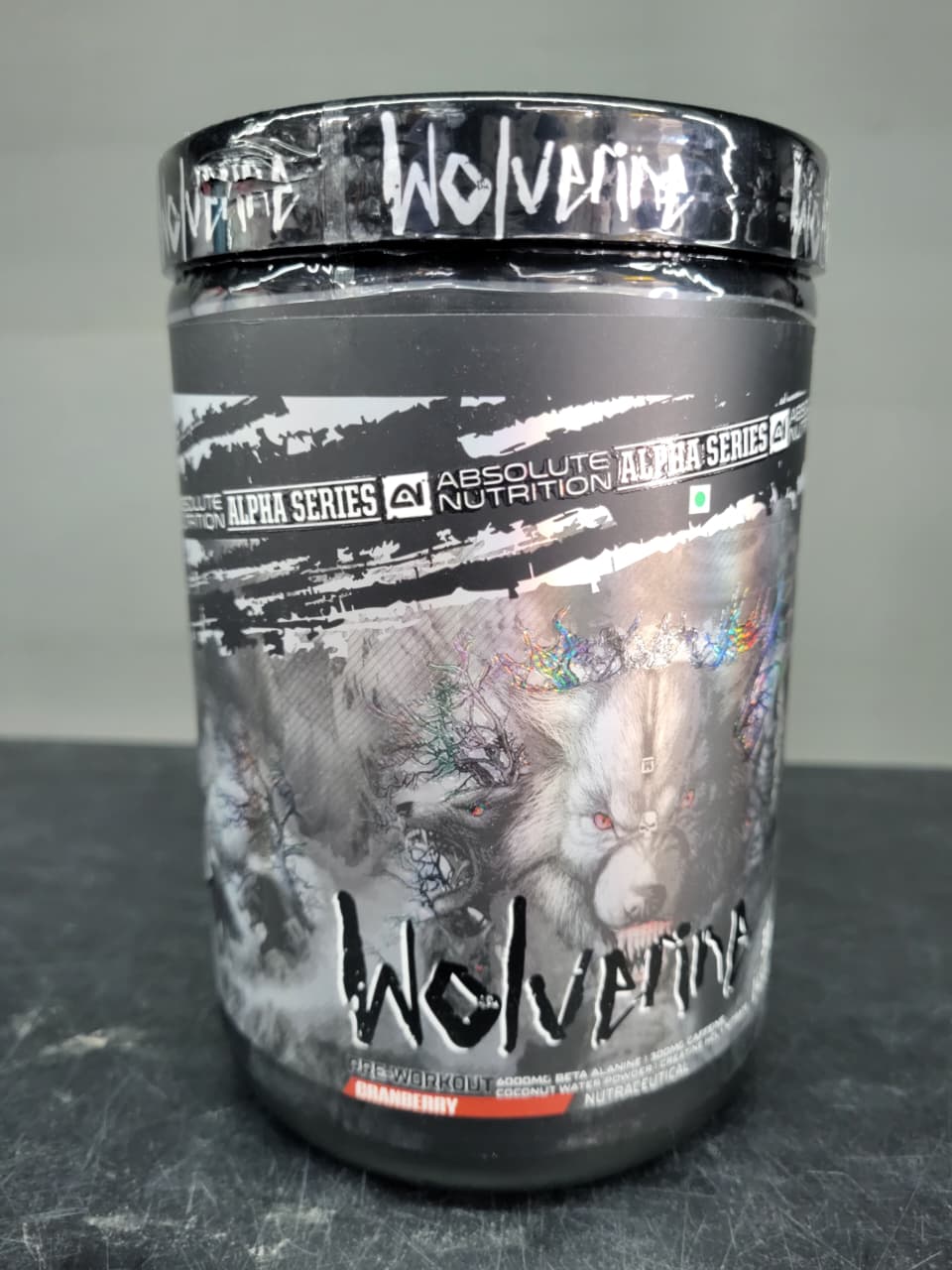 Absolute Nutrition | WOLVERINE Pre-Workout – Alpha Series (Cranberry)