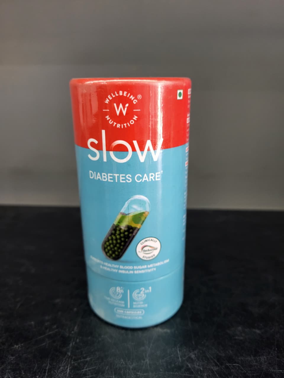 Wellbeing Nutrition | SLOW DIABETES CARE™ – Blood Sugar & Insulin Support (60 Capsules)